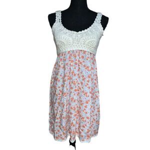 Jessica Simpson Crochet Mini Dress